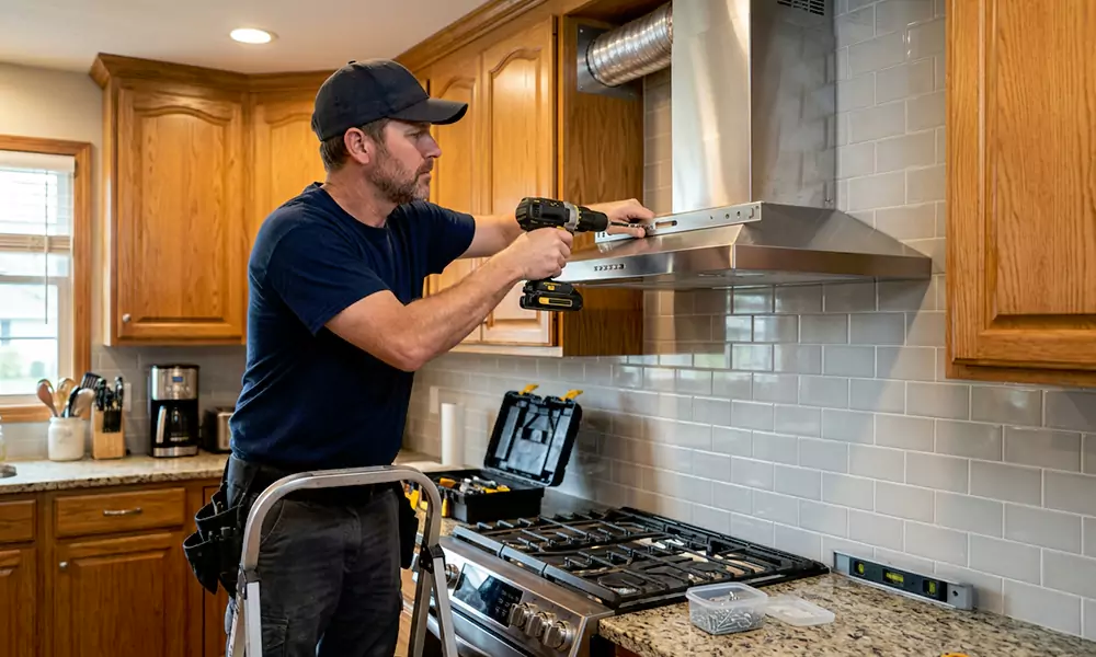 Range Hood Installation in Watertown, MA
